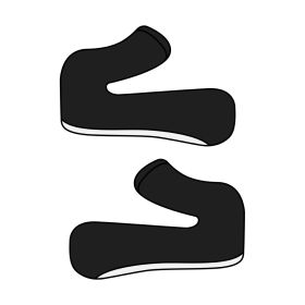 Guancette RACR Interno Casco Airoh Twist 2.0 Taglia S