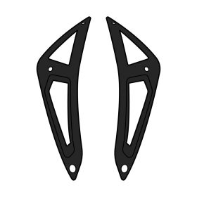 Prese D'Aria Superiori Nero Opaco Casco Airoh Aviator ACE