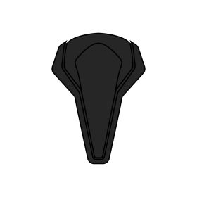 Presa D'Aria Superiore Nero Casco Airoh H.20