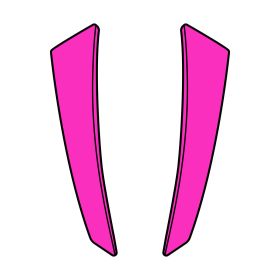Prese D'Aria Laterali Rosa Opaco Casco Airoh Spark