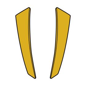 Prese D'Aria Laterali Oro Opaco Casco Airoh Spark