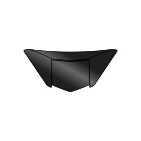 Presa D'Aria Mentoniera Nero Lucido Casco Airoh Spark