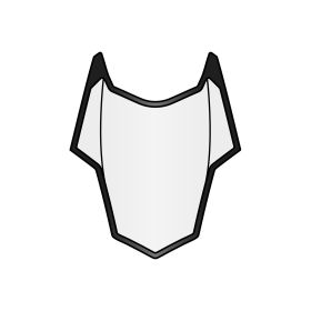 Presa D'Aria Superiore Bianco Lucido Casco Airoh Spark