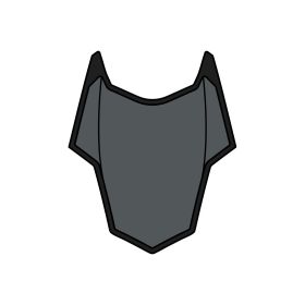 Presa D'Aria Superiore Antracite Casco Airoh Spark Circuit