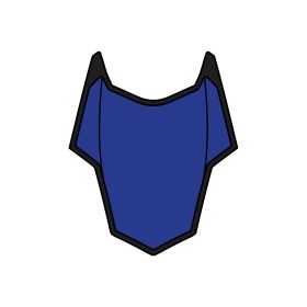 Presa D'Aria Superiore Blu Opaco Casco Airoh Spark