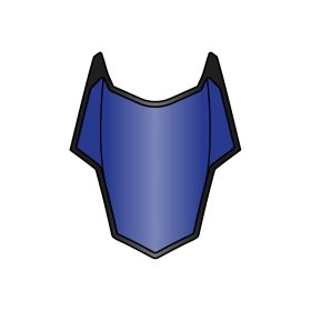 Presa D'Aria Superiore Blu Lucido Casco Airoh Spark