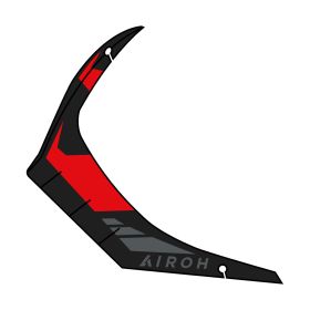 Spoiler Posteriore Casco Airoh GP 550 S Taglia XS Wander Rosso