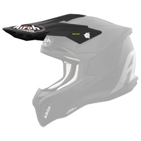 Front visor Airoh Strycker Helmet in Matte Black color