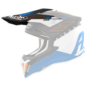 Airoh Strykker Schwarz Blau Helm Visier