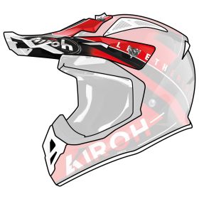 Frontino Casco Airoh Aviator ACE Amaze Rosso