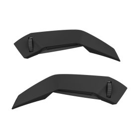 Matte black upper air intakes Airoh Connor helmet