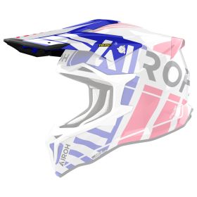 Frontino Helm Airoh Strycker Brave Blue Red