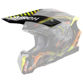 Visière avant du casque Airoh Twist 3 Toxic Glossy