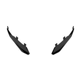 Spoiler arrière en noir brillant pour casque Airoh Twist 3 avec extracteur