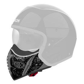 Mentoniera Casco Airoh J 110 Peasly Nero Lucido