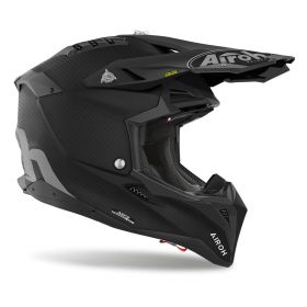 Motocross-Helm AIROH Aviator 3 Vollcarbon 3K Matt