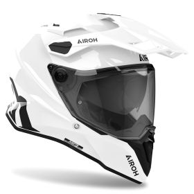 Casque Enduro AIROH Commander 2 Blanc Brillant