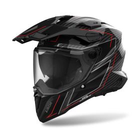 Dual Road Helmet AIROH Commander 2 Full Carbon Stylish 6K Gloss
