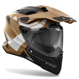 Casque Enduro AIROH Commander 2 Reveal Noir Sable Mat