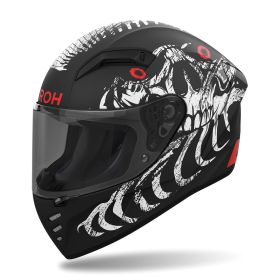 Full Face Helmet AIROH Connor Myth Black White Matte