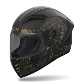 Full Face Helmet AIROH Connor Titan Black Gold Matte