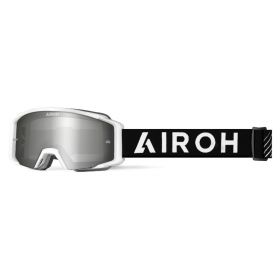 Motorcycle goggles mask AIROH Google Blast XR1 Matte White