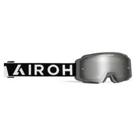 Motorradbrille Maske AIROH Google Blast XR1 Dunkel Matt Grau