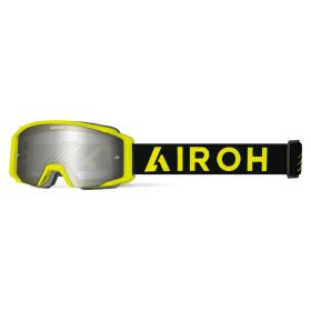 Masque de lunettes de moto AIROH Google Blast XR1 Jaune Mat