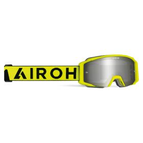 Masque de lunettes de moto AIROH Google Blast XR1 Jaune Mat