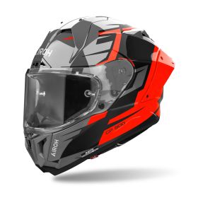 Casques Integraux AIROH GP 800 Master Gris Orange Brillant