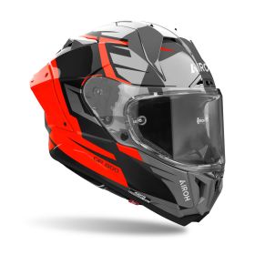 Casques Integraux AIROH GP 800 Master Gris Orange Brillant