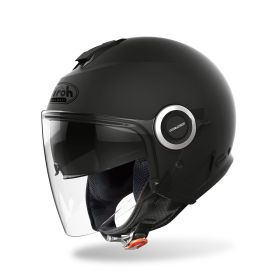 JET HELM AIROH HELIOS MATTSCHWARZ