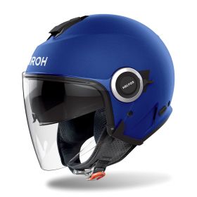 Casque Jet AIROH Helyos Bleu Mat