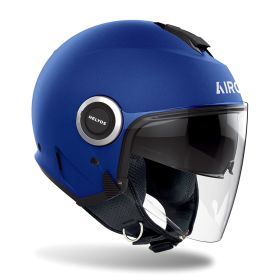 Casco Jet AIROH Helyos Blu Opaco