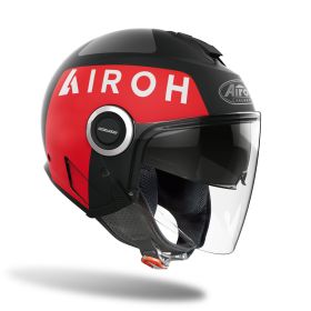JET HELMET AIROH HELIOS UP BLACK MATT