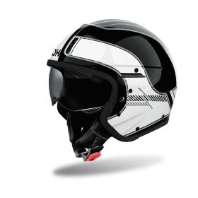 Casco Modulare AIROH J 110 Raster Bianco Nero Lucido