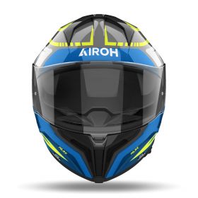Full Face Helmet AIROH Matryx Rider Blue Gloss