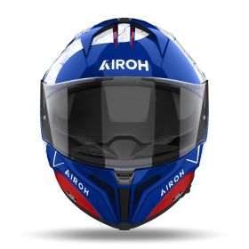 Full Face Helmet AIROH Matryx Scope Blue Red White Gloss