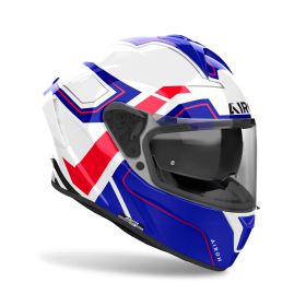Integralhelm AIROH Spark 2 Dart Blau-Rot-Weiß-Glanz
