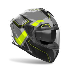 Integralhelm AIROH Spark 2 Dart Gelb-Grau-Schwarz-Glanz