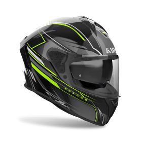 Integralhelm AIROH Spark 2 Shadow Gelb-Grau-Schwarz-Glanz