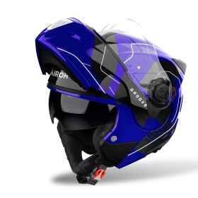 Modular Helm AIROH Specktre Groove Blauschwarz Glänzend