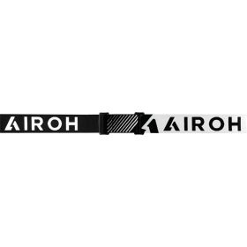 Elastische Maske Motocross-Brille AIROH BLAST XR1 Schwarz Weiß