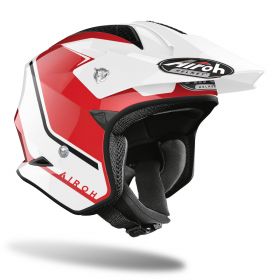 CASCO JET AIROH TRR S KEEN ROSSO LUCIDO