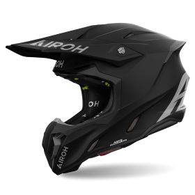 Motocross-Helm AIROH Twist 3 Mattschwarz