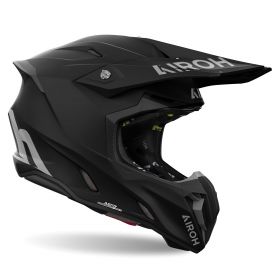 Motocross Helmet AIROH Twist 3 Black Matt