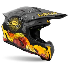 Motocross Helmet AIROH Twist 3 Adventure Matte