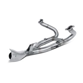 Collettore di scarico racing 2 in 1 Akrapovic E-B12E1 titanio
