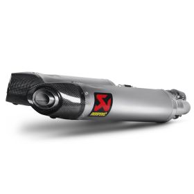 Terminale Akrapovic Slip-On titanio Aprilia Shiver 750/GT