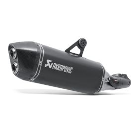 Akrapovic Slip-On Auspuff schwarz titan BMW R 1200 GS Adventure